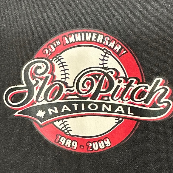 20th Anniversary Slo-Pitch National Men's Long Sleeve Warm Up shirt - Picture 6 of 16